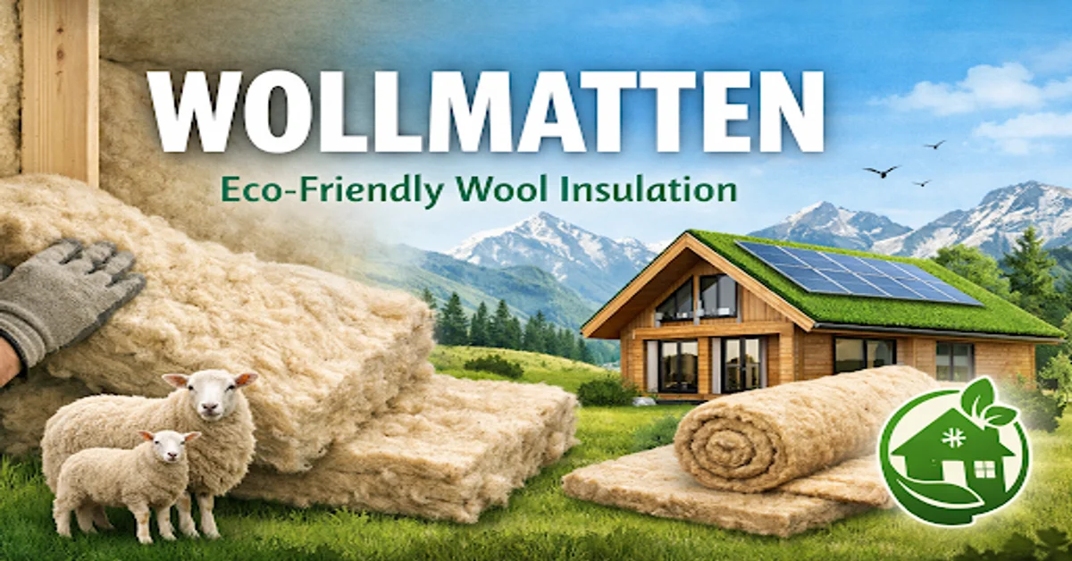 Wollmatten: Eco-Friendly Wool Insulation for Homes