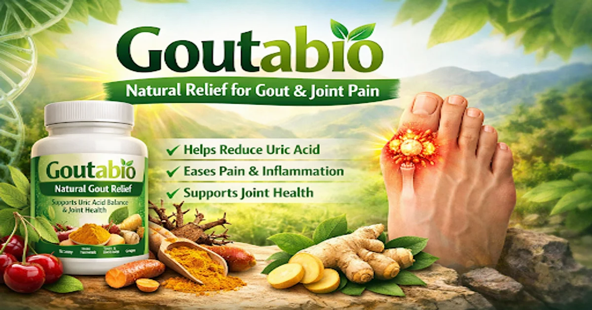 Goutabio: Natural Relief for Gout and Joint Pain