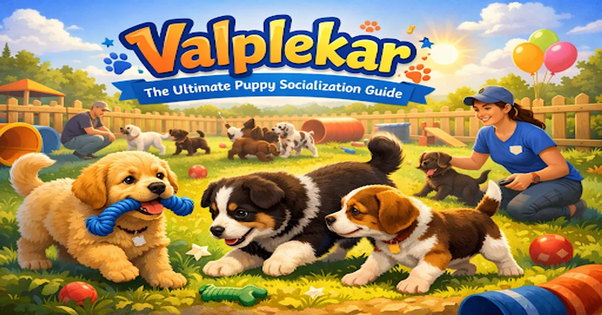 Valplekar: The Ultimate Puppy Socialization Guide